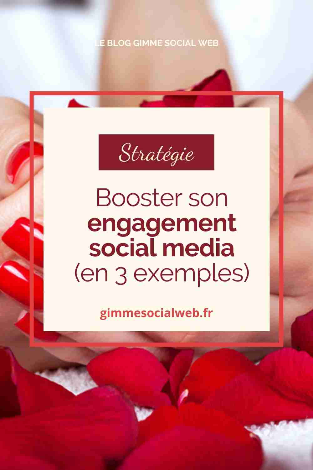 Epingle Pinterest engagement social media